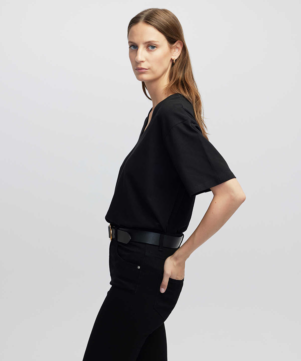 Zoomed V-Neck T-Shirt