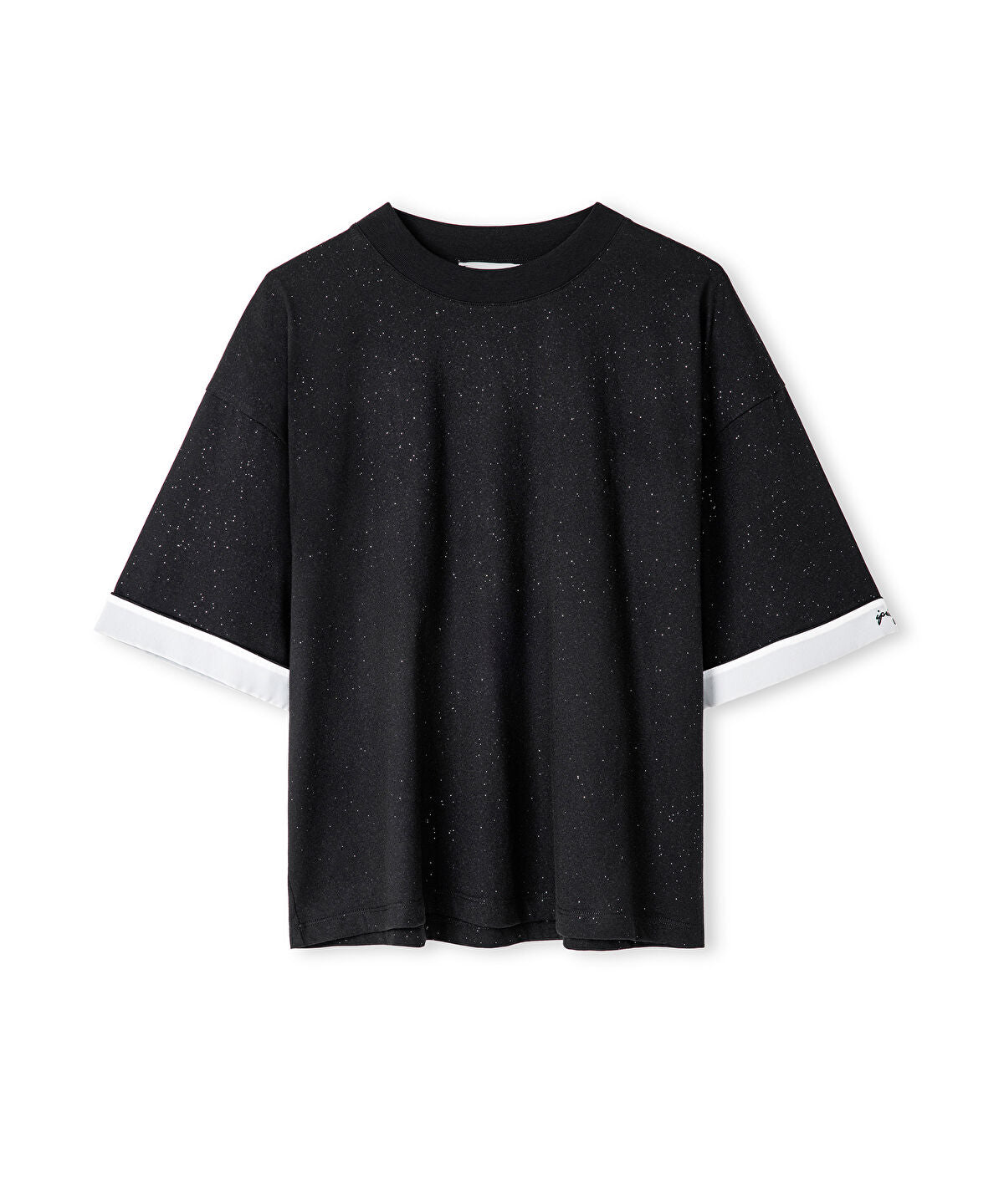 Embroidered Color-Block T-Shirt