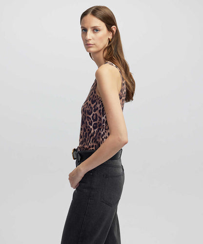 Animal Print Tank Top
