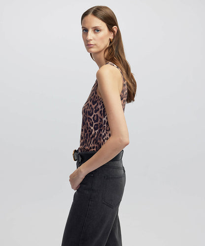 Animal Print Tank Top