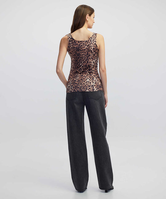Animal Print Tank Top