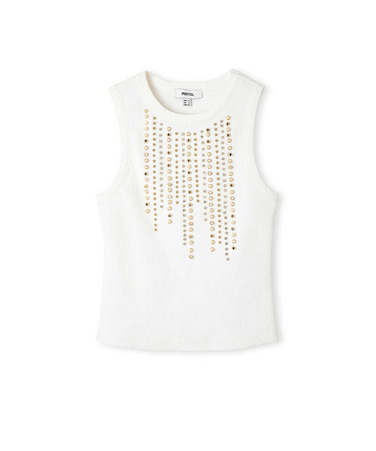 Embellished Tank Top