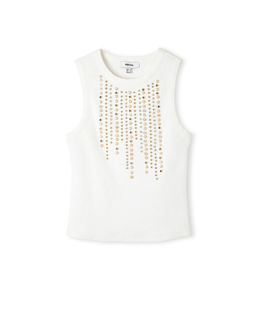 Embellished Tank Top