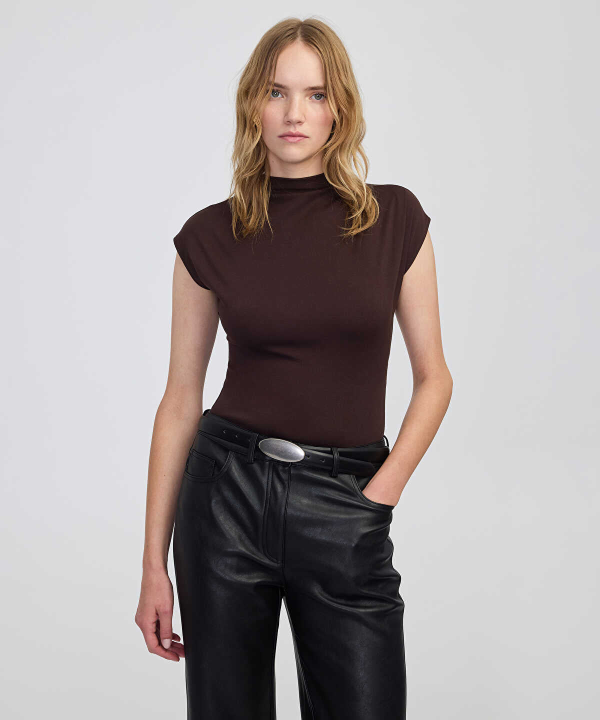 Zoomed High Neck Bodysuit