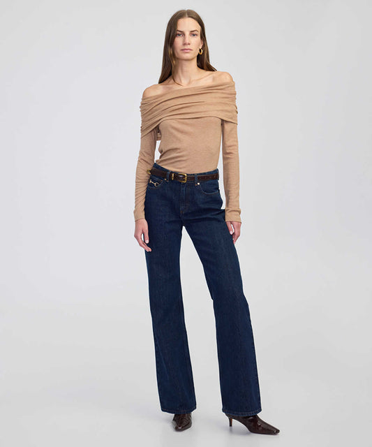 Off-the-Shoulder T-Shirt