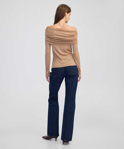 Off-the-Shoulder T-Shirt