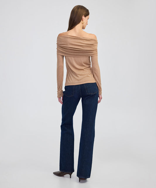 Off-the-Shoulder T-Shirt