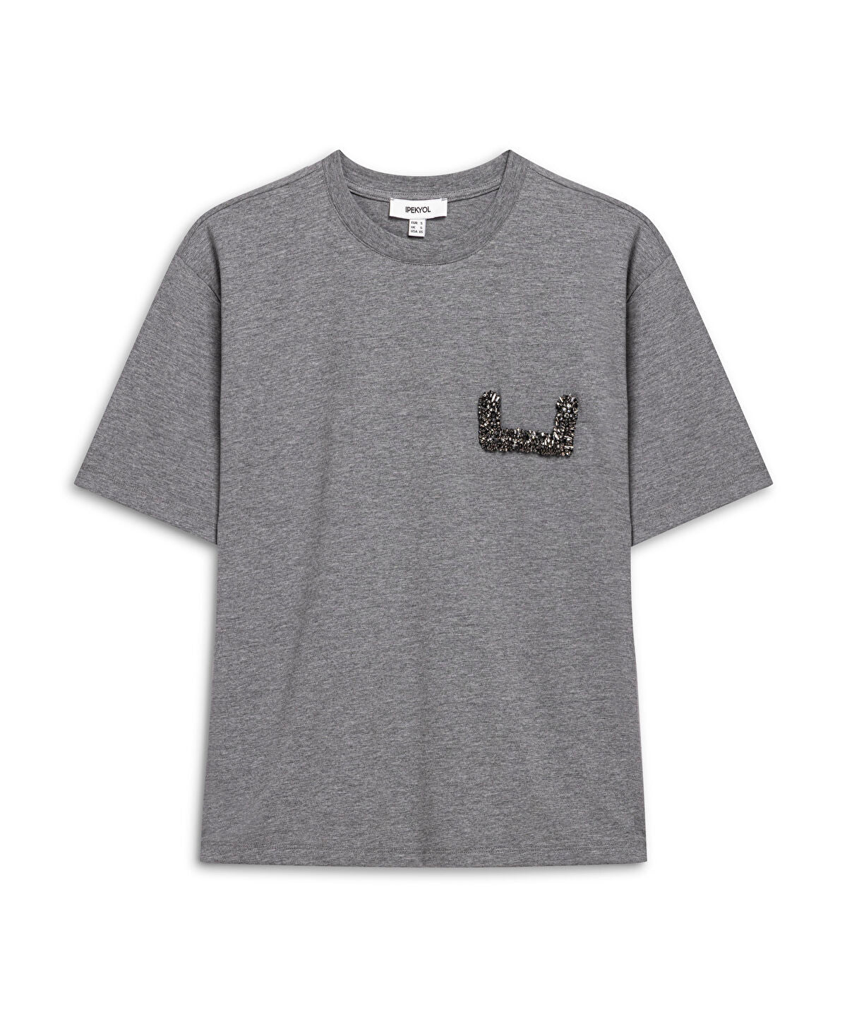 Zoomed Basic T-Shirt with Applique