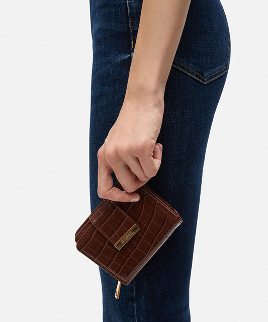 Croc-Effect Wallet