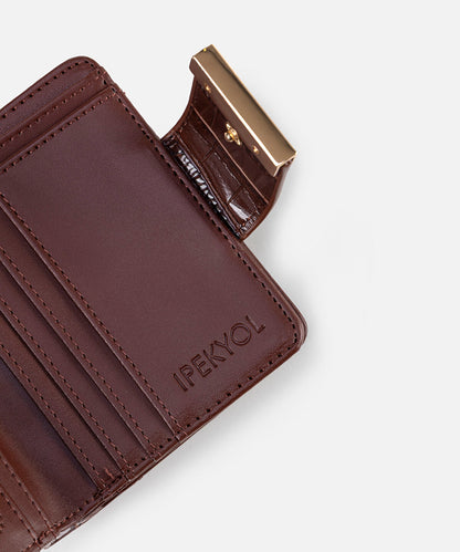 Croc-Effect Wallet