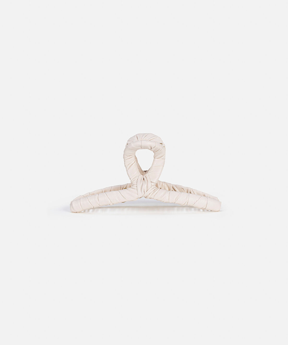 Leather-Effect Hair Clip