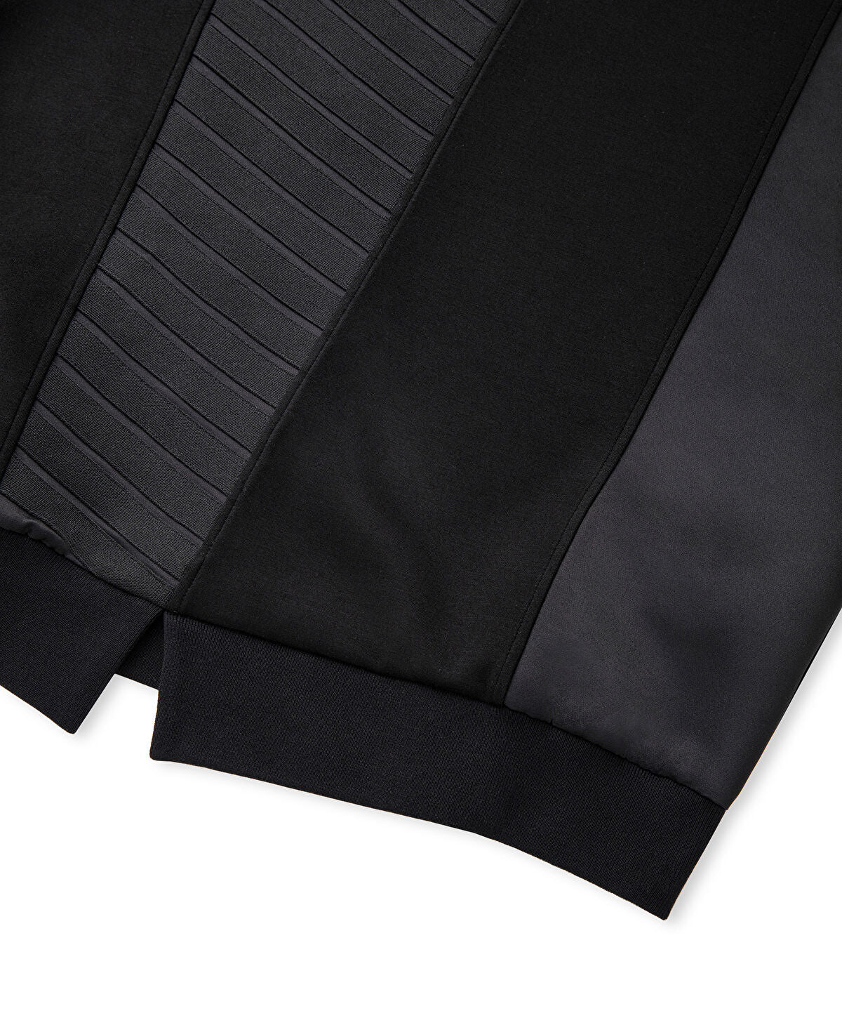 Contrast Textured Sweatshirt