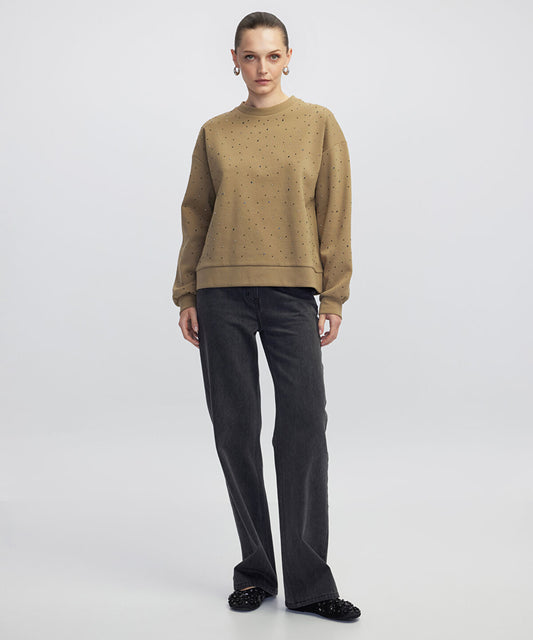 Rhinestone Sweatshirt