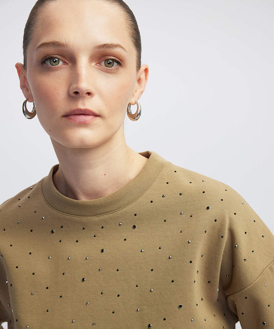 Rhinestone Sweatshirt