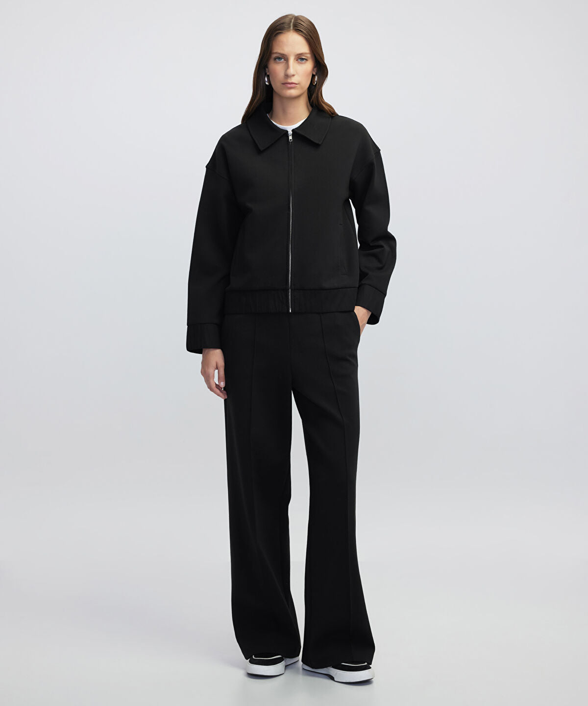 Zoomed Zip-Up Sweatshirt