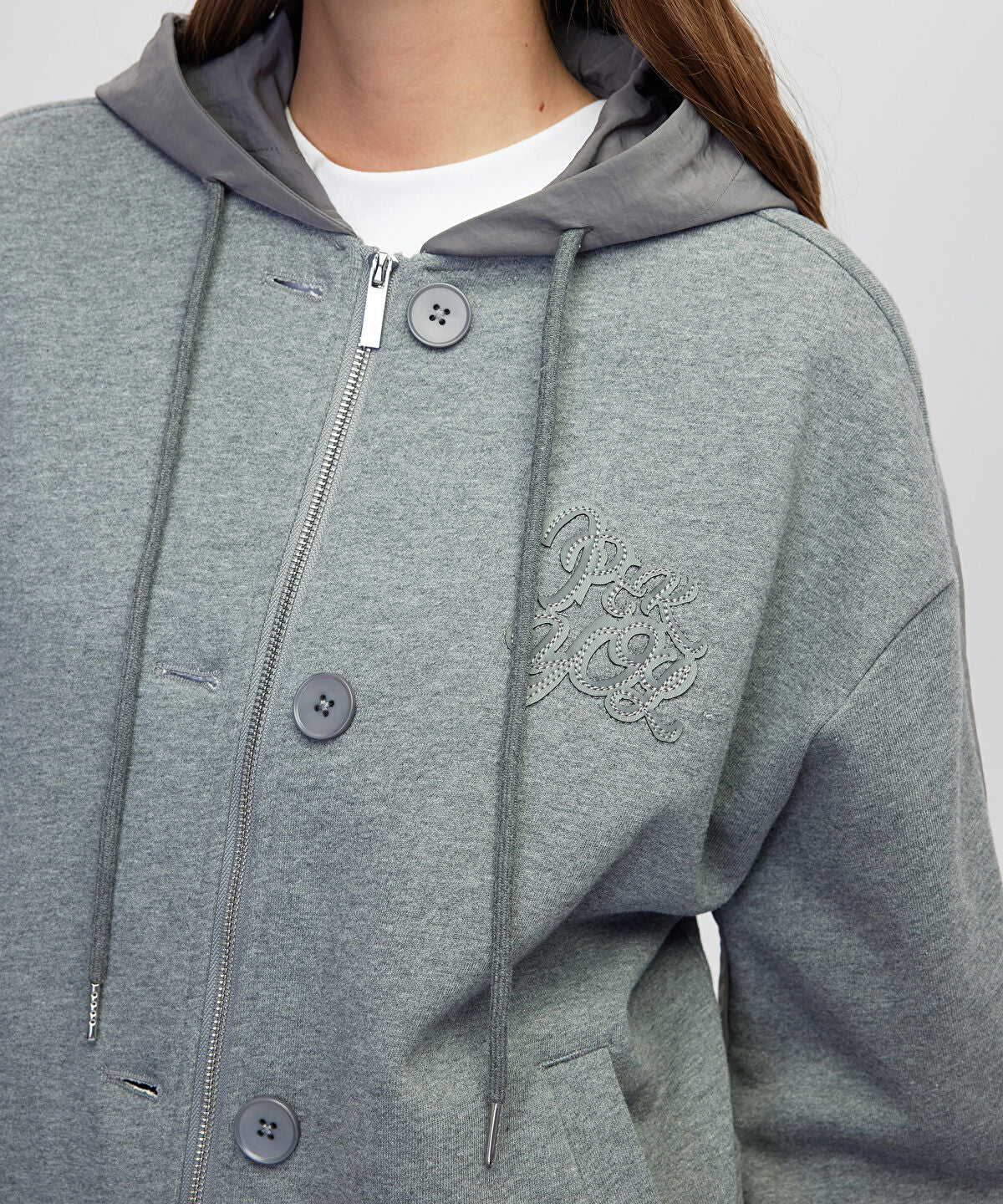 Zoomed Monogram Patch Sweatshirt