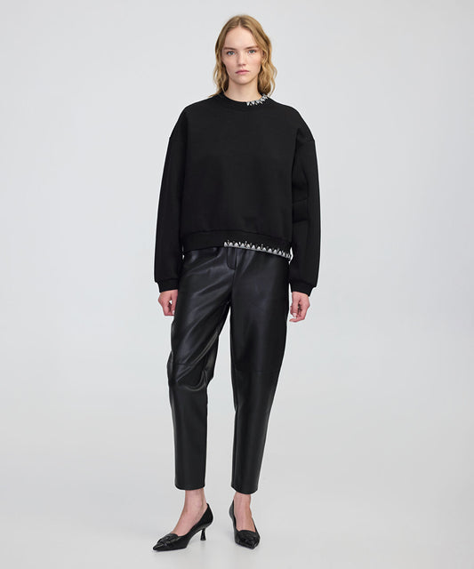 Rhinestone Sweatshirt 