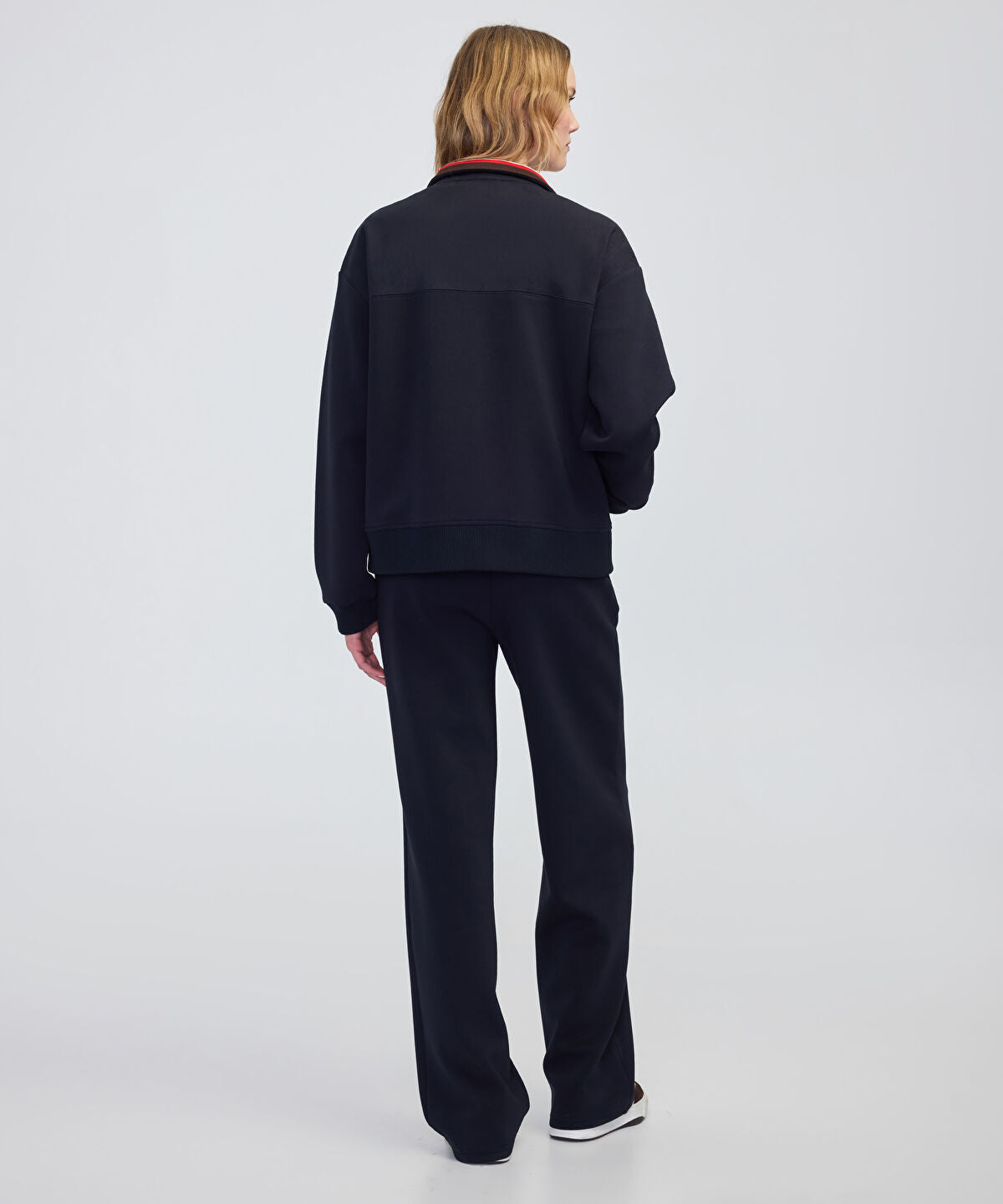 Zoomed 3D Monogram Embroidered Sweatshirt