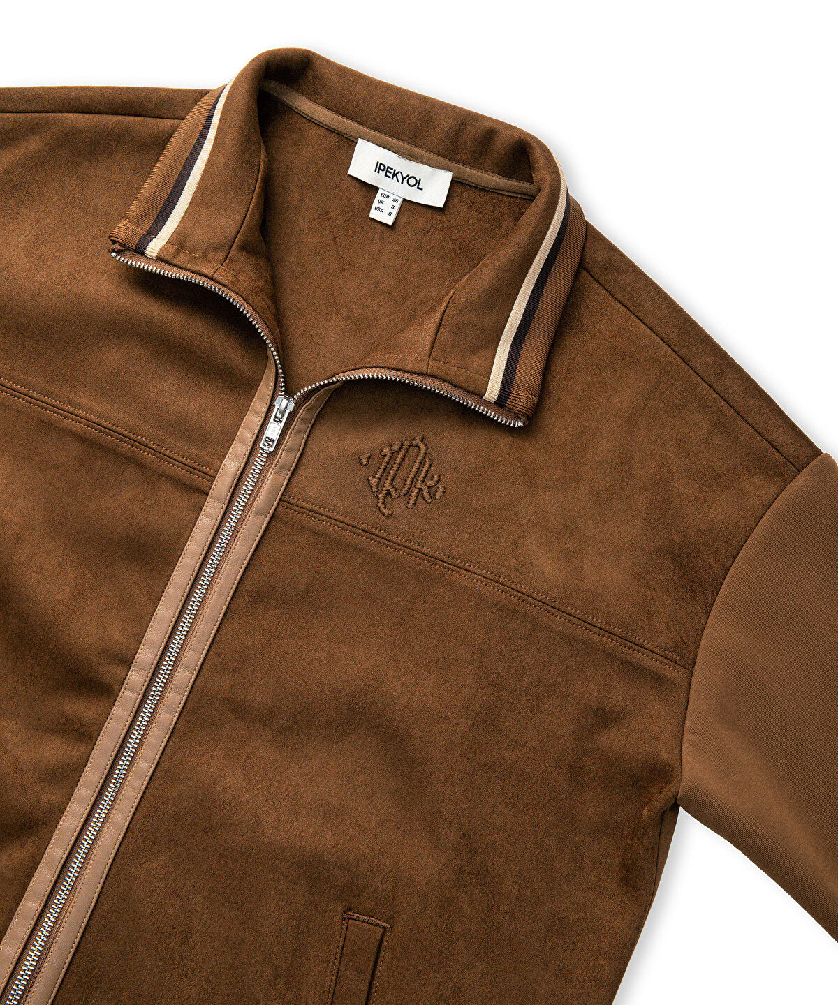 3D Monogram Embroidered Sweatshirt