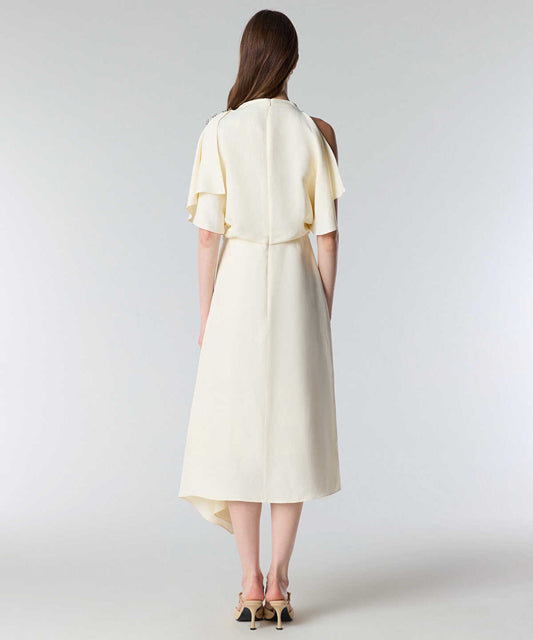 Embellished Asymmetric Dress