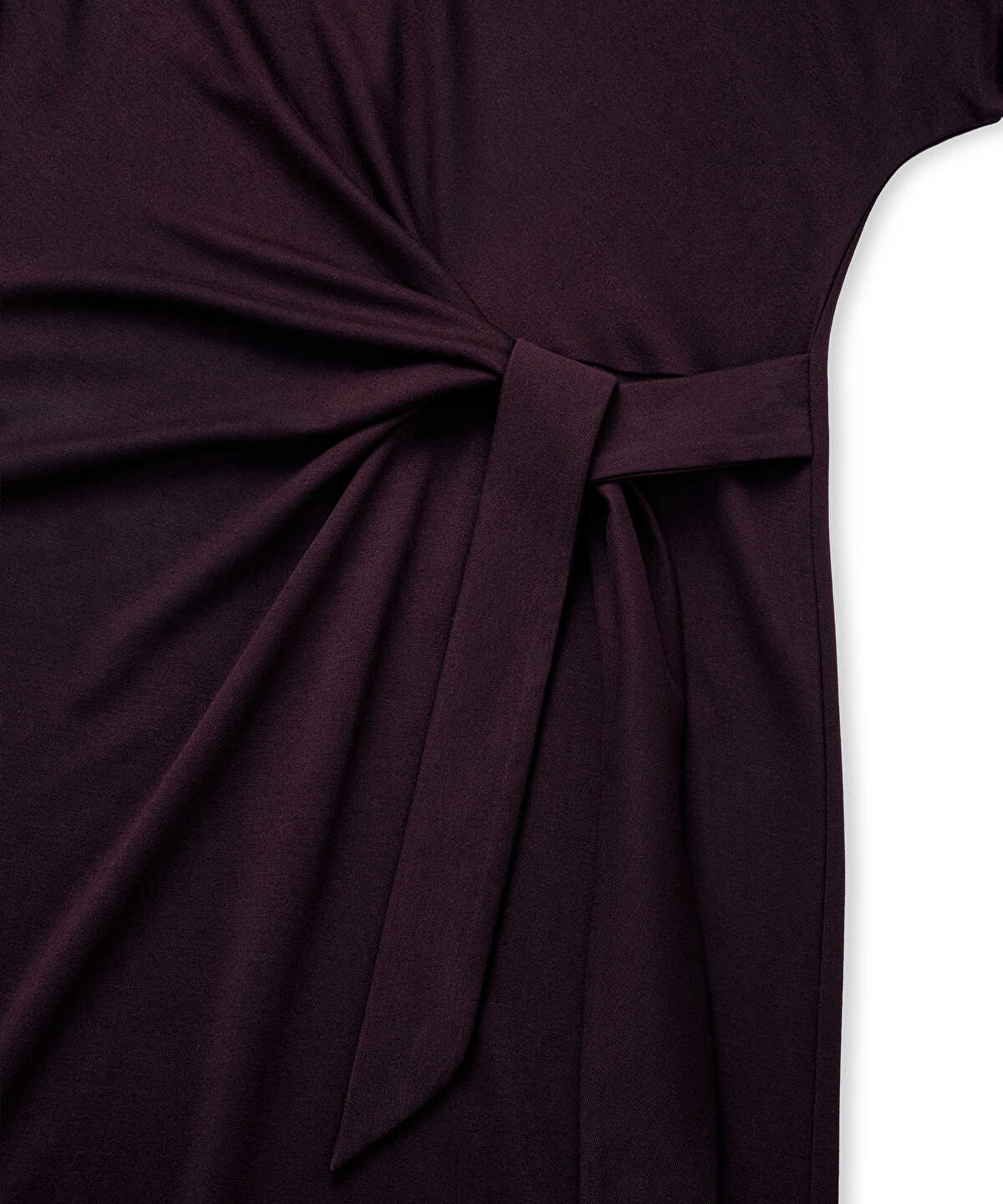 Tie-Waist Jersey Dress