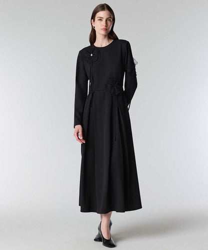 Floral Applique Dress