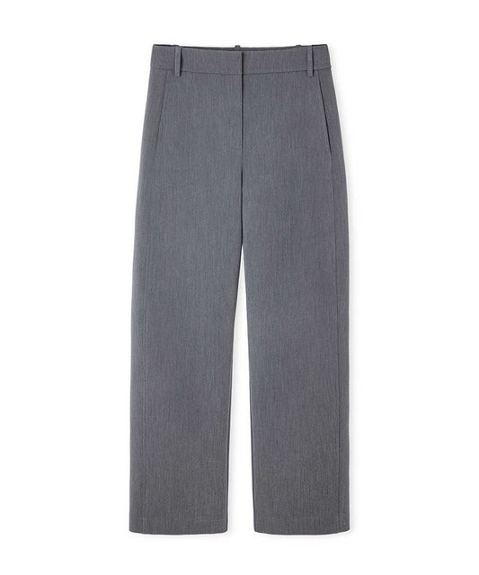 Belted Barrel Trousers
