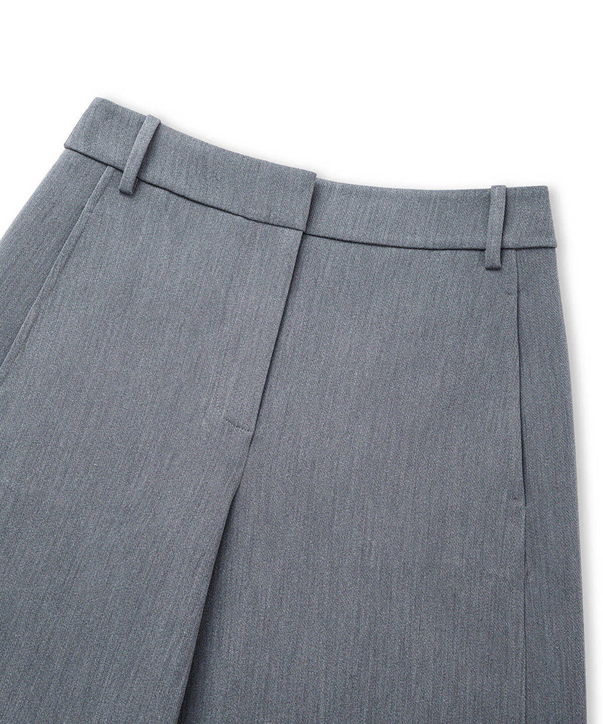 Zoomed Belted Barrel Trousers