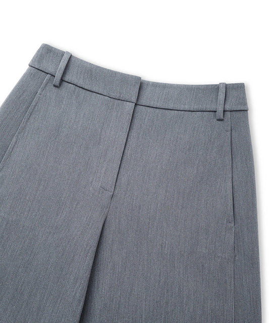 Belted Barrel Trousers