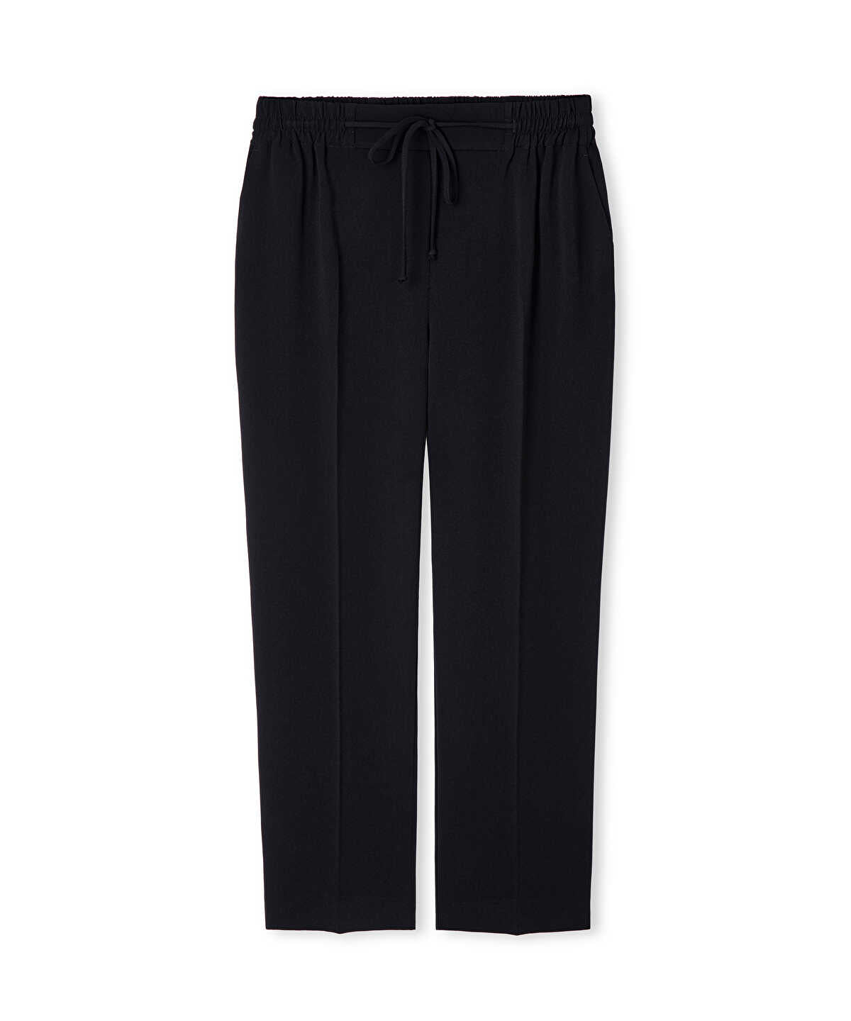 Zoomed Fine-Belted Carrot Trousers