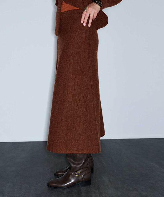 Knit Midi Skirt