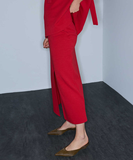 Front-Slit Pencil Skirt