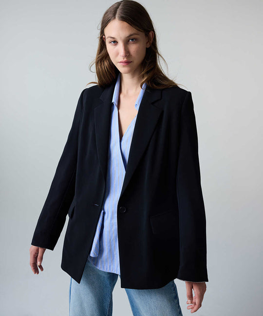 Shoulder-Pad Blazer