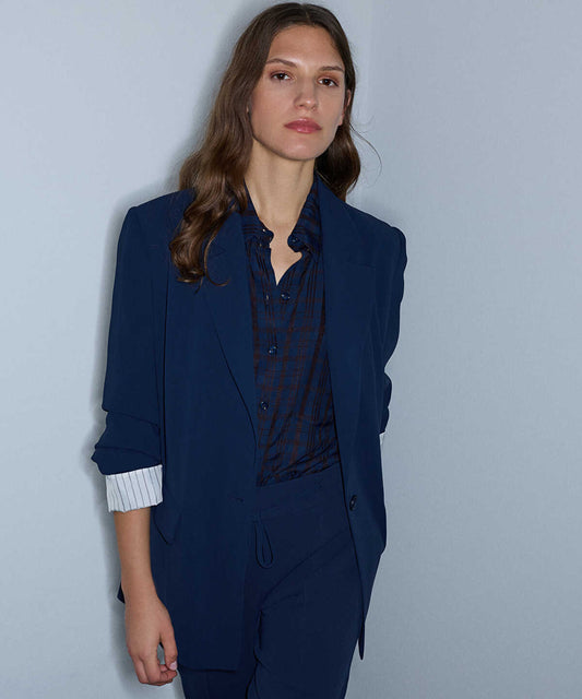 Shoulder-Pad Blazer