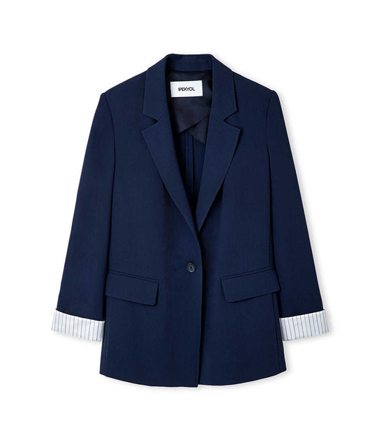 Shoulder-Pad Blazer