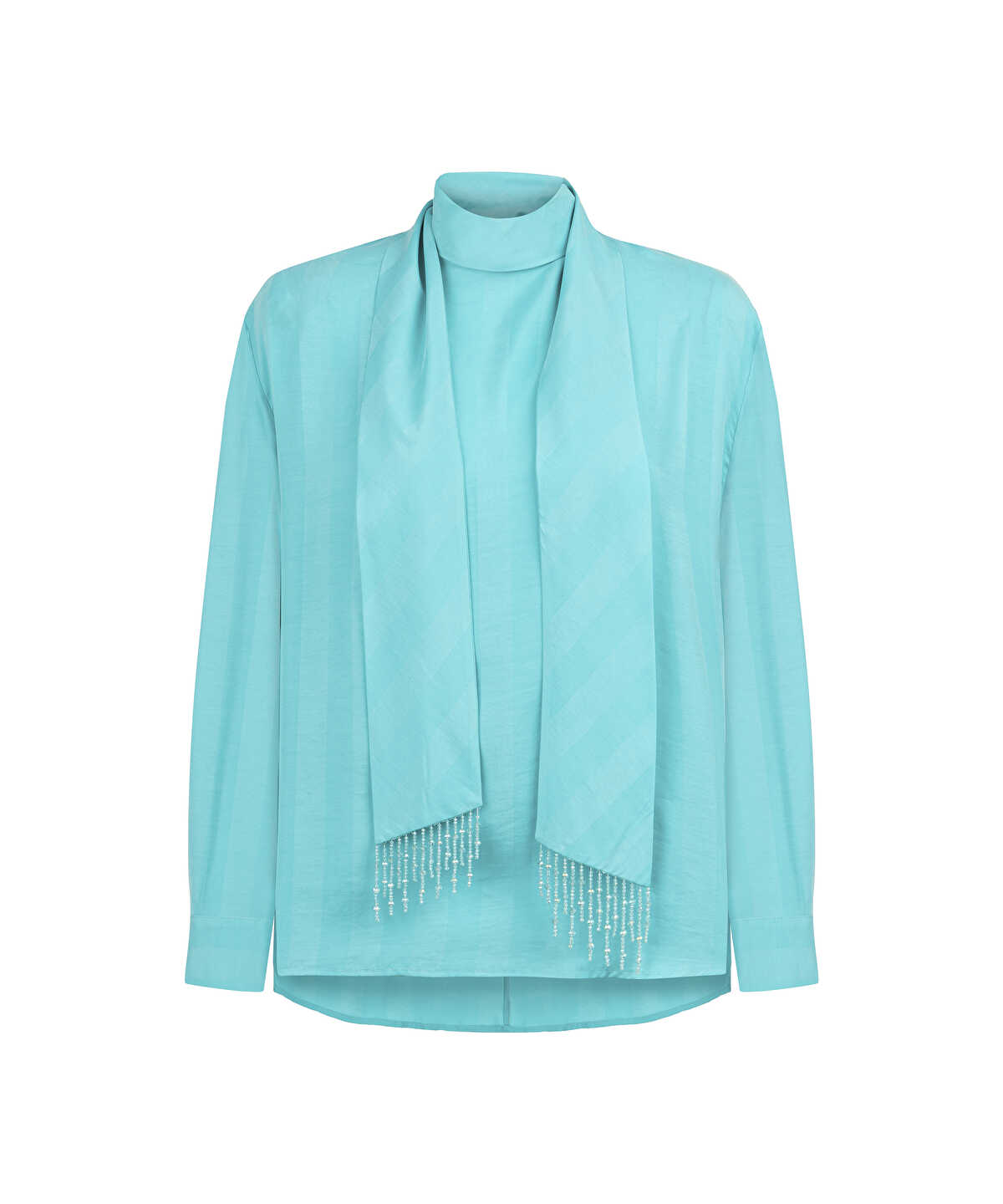 Jacquard Cupro Blouse