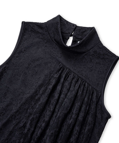 Asymmetric Lace Blouse