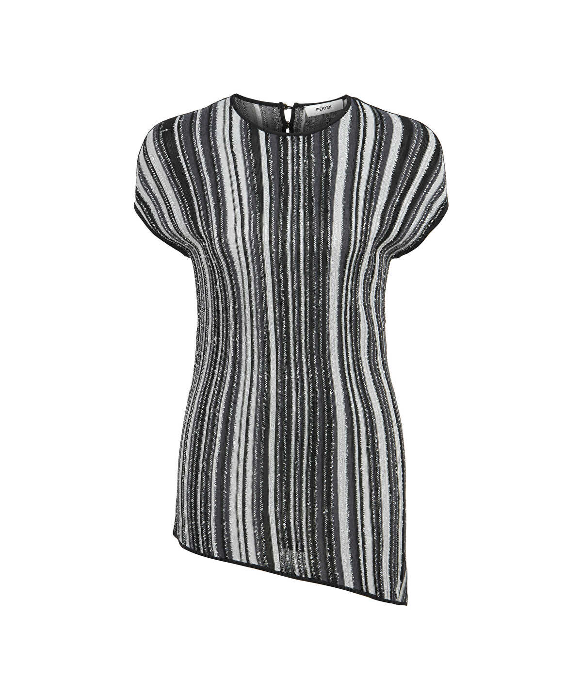 Jacquard Knit Blouse