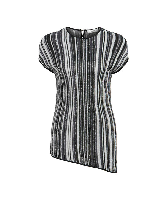 Jacquard Knit Blouse