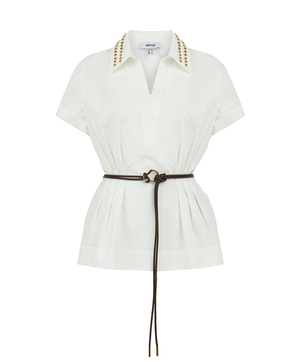 Zoomed Studded Poplin Shirt