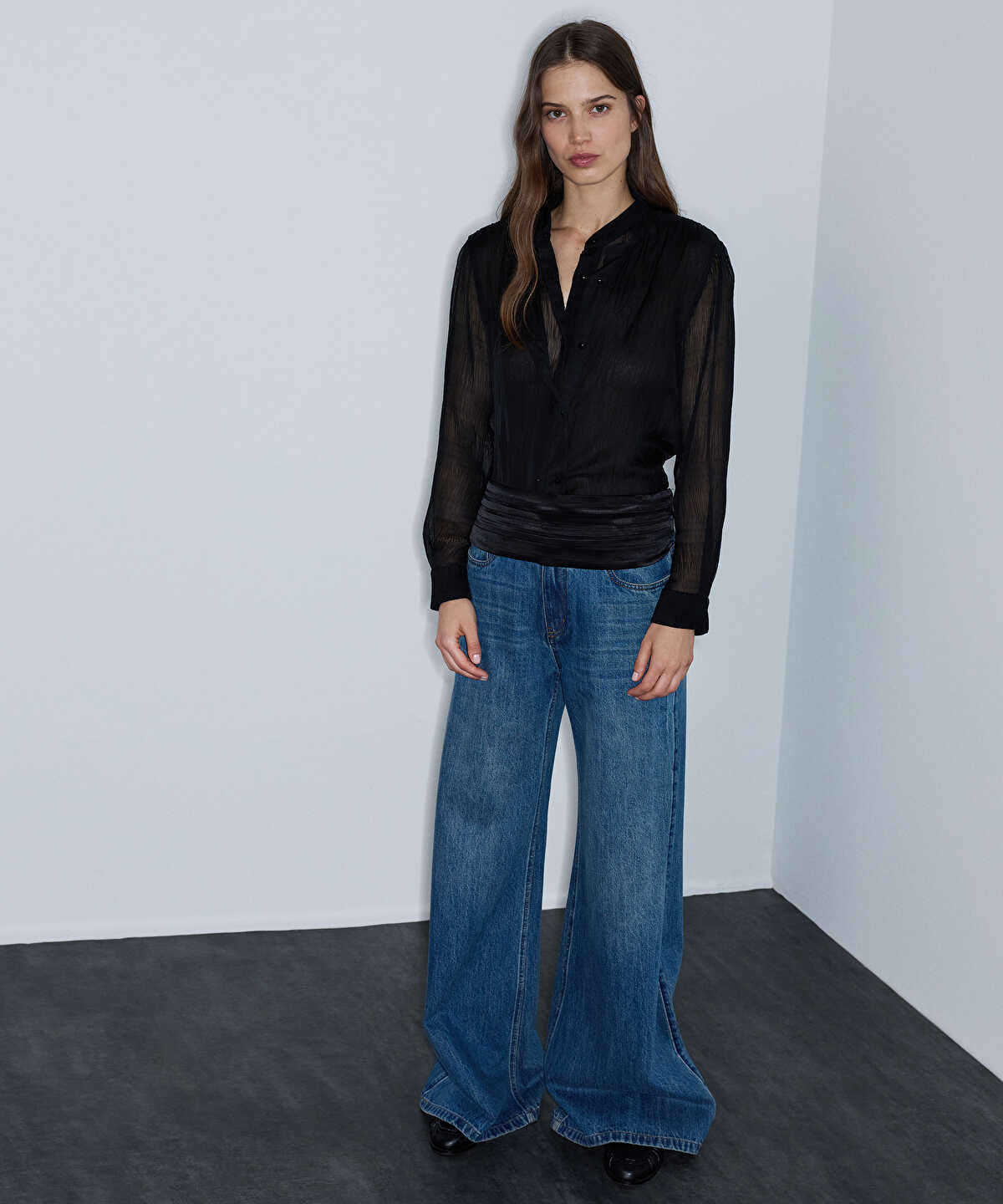 Zoomed Layered-Effect Shirt