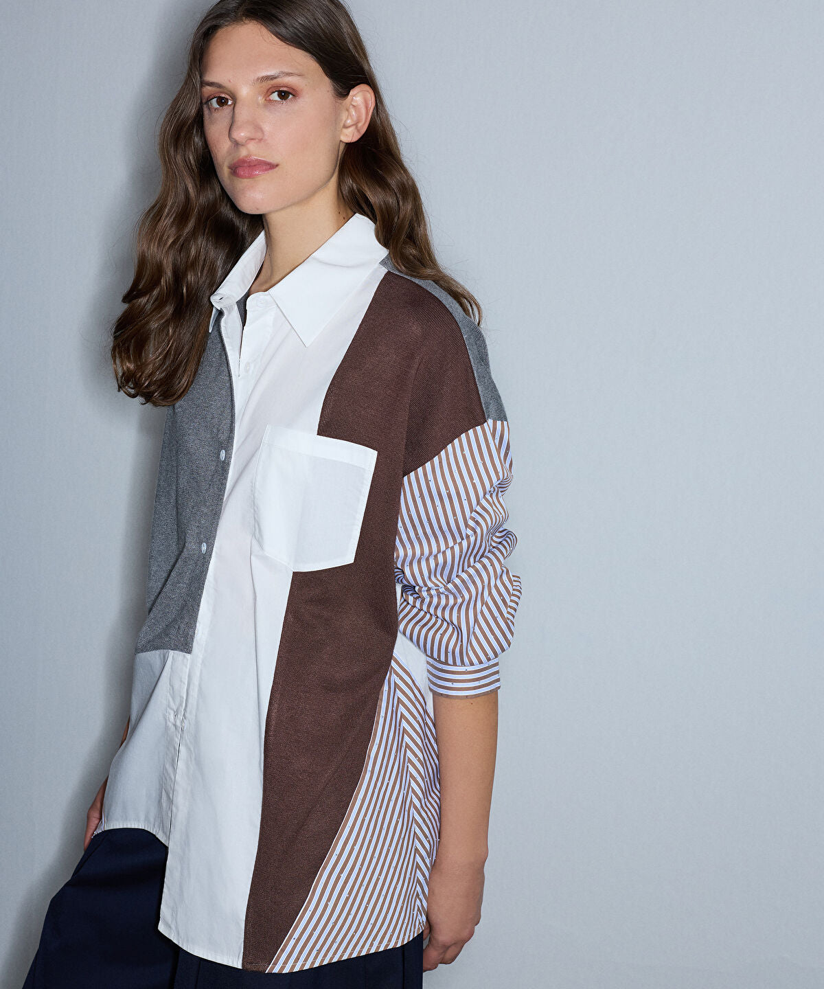 Zoomed Combination Shirt