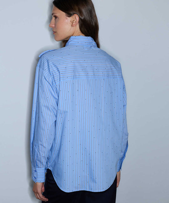 Tie-Neck Shirt