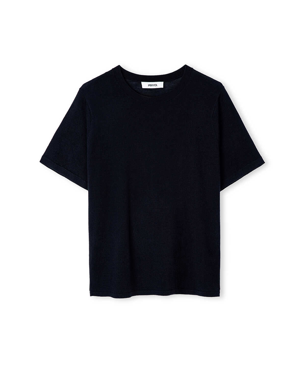 Zoomed Basic Wool-Blend Knit Top