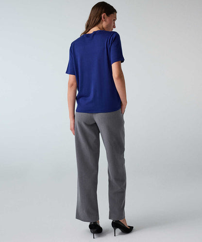 Basic Wool-Blend Knit Top