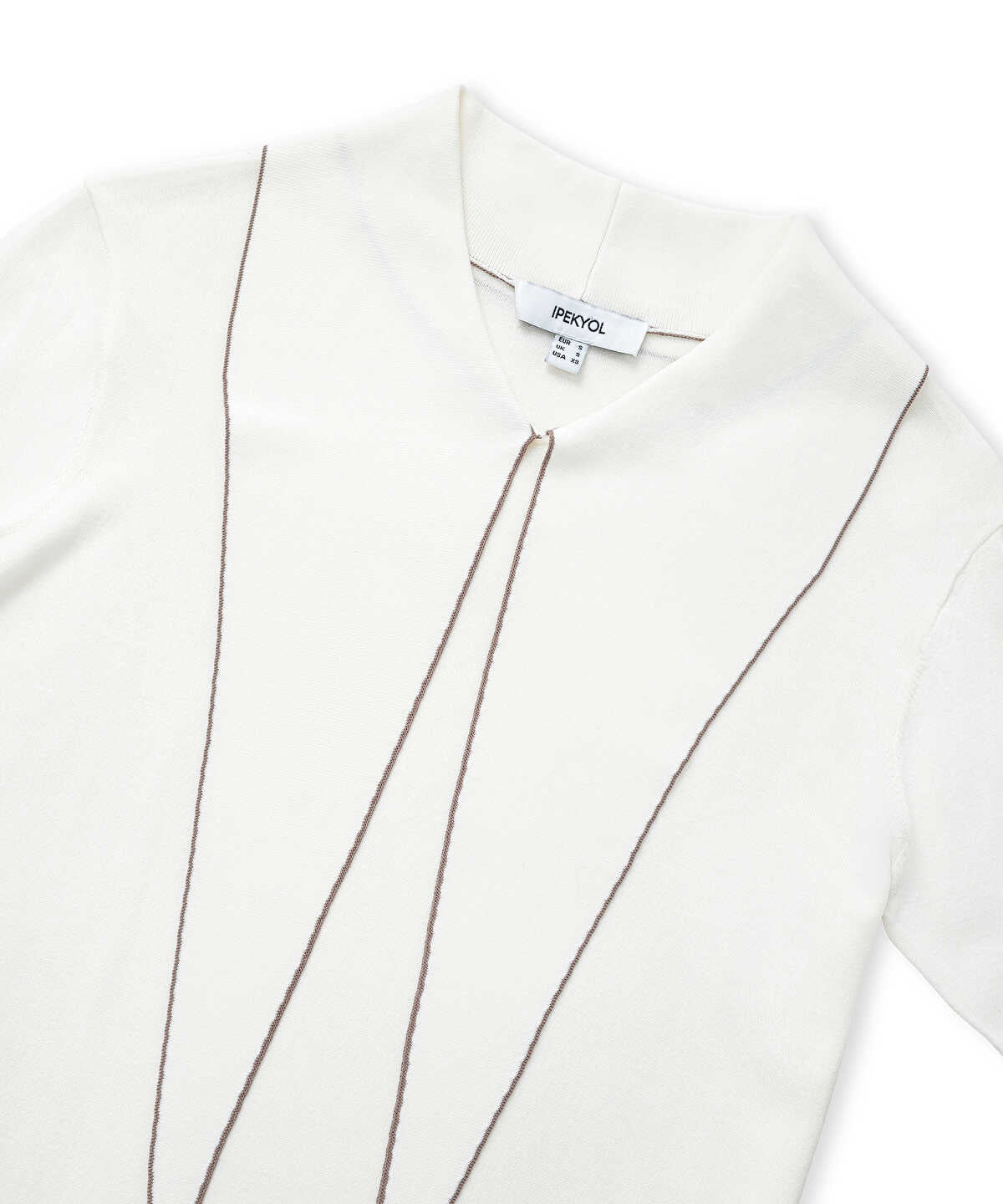 Tie-Neck Knit Top