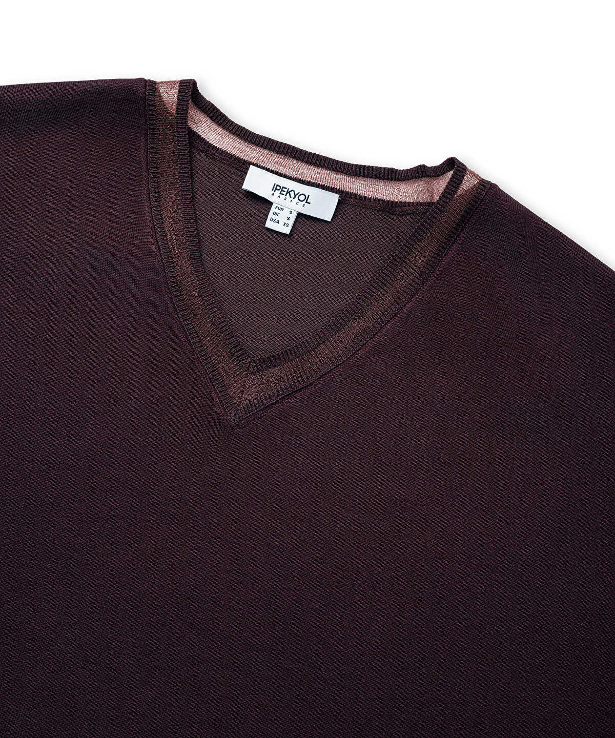 Zoomed Knit Top with Tulle Trim