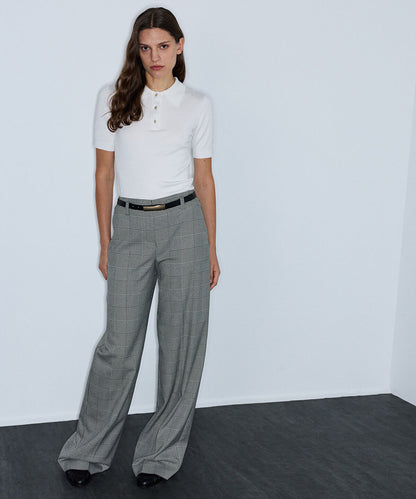 Polo Knit Top