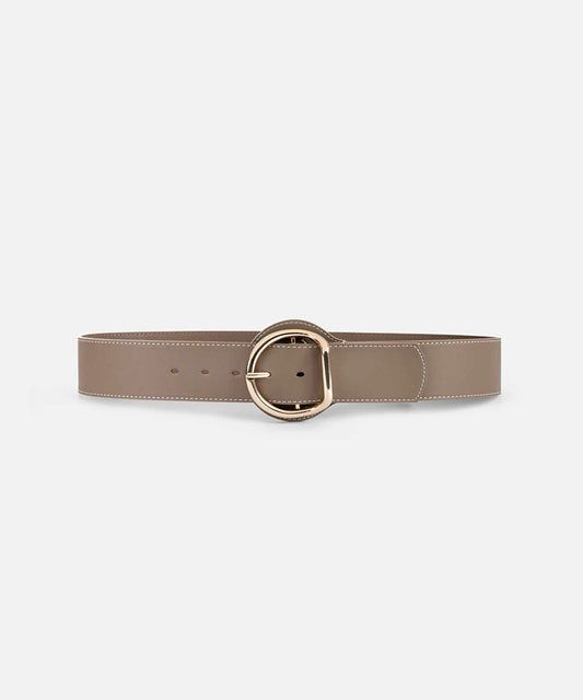 Faux-Leather Belt