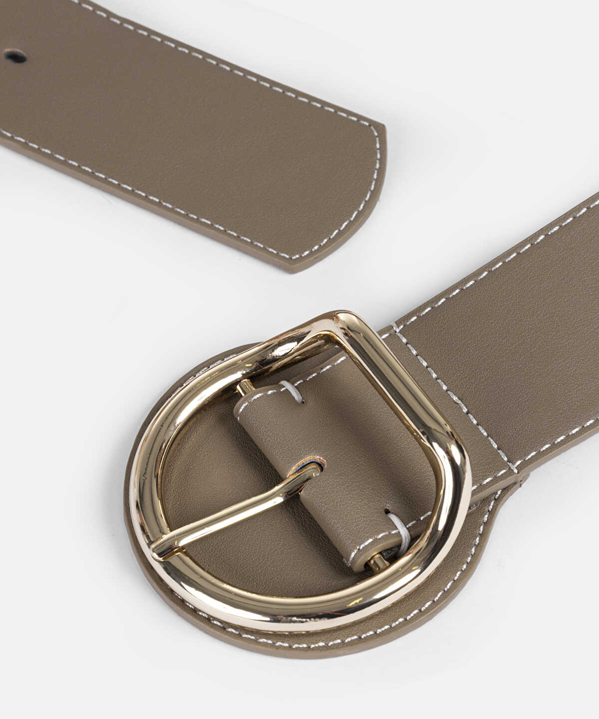 Faux-Leather Belt